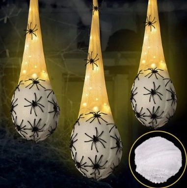 Ovo Teia Aranha C/led 100cm Ydh