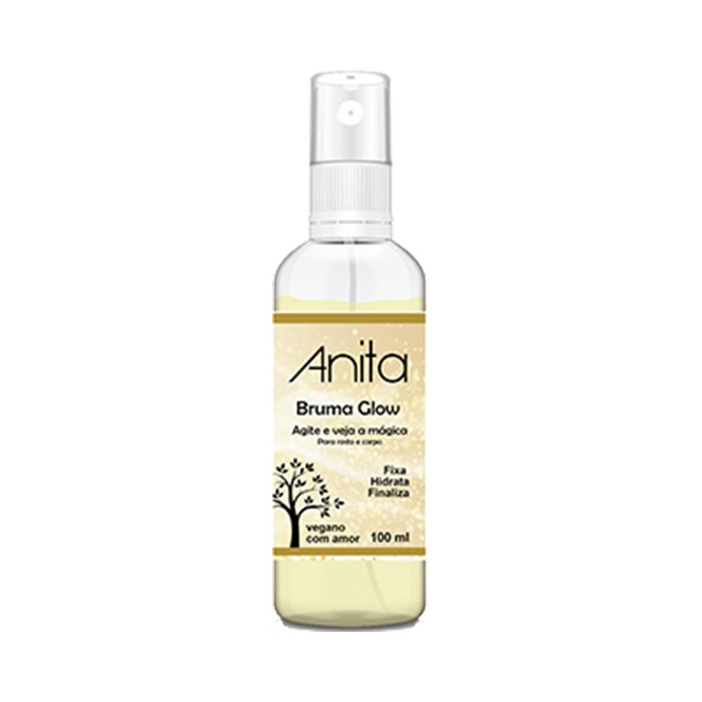 Fixador De Maquiagem Anita Bruma Glow 100ml