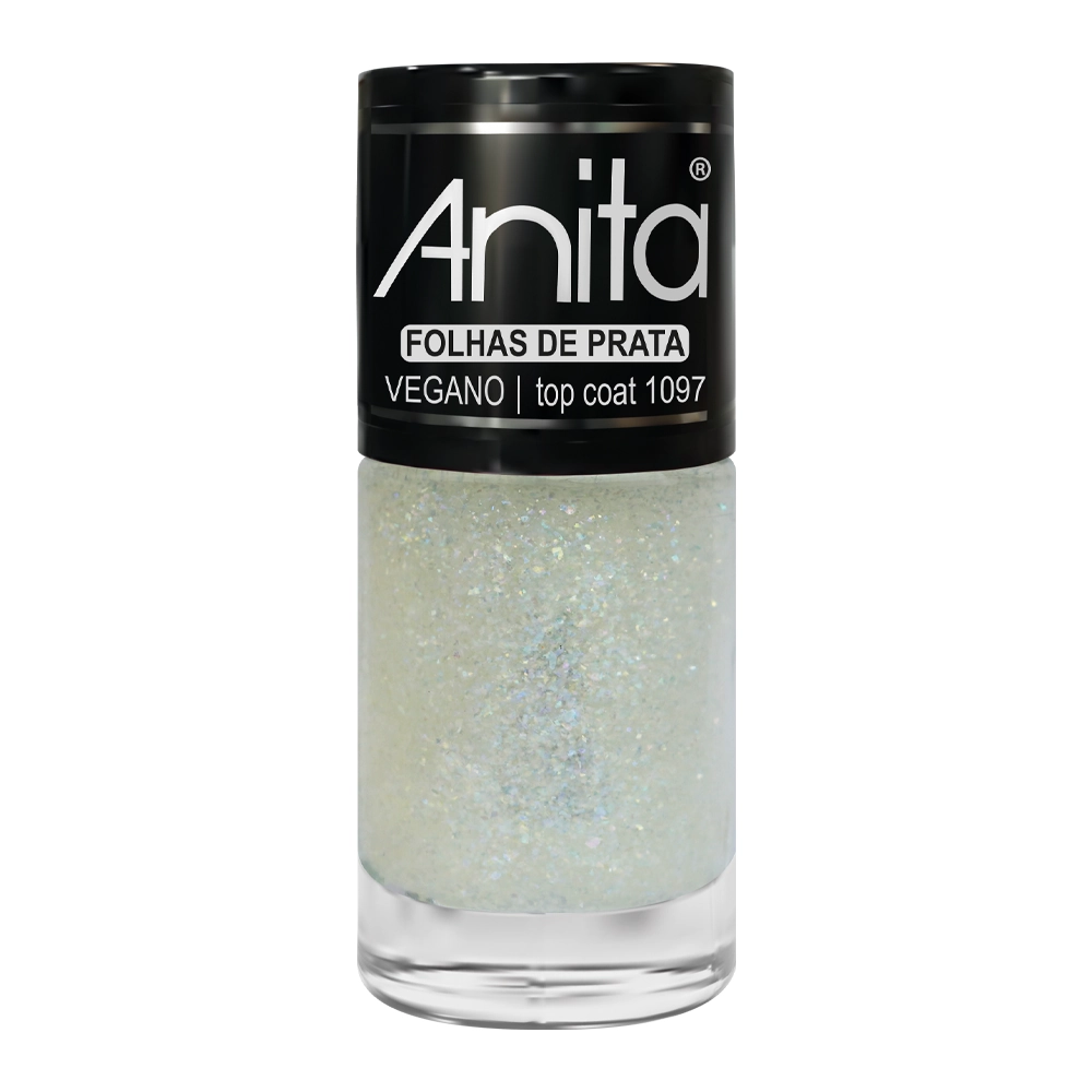 Top Coat Anita Folha De Prata 10ml