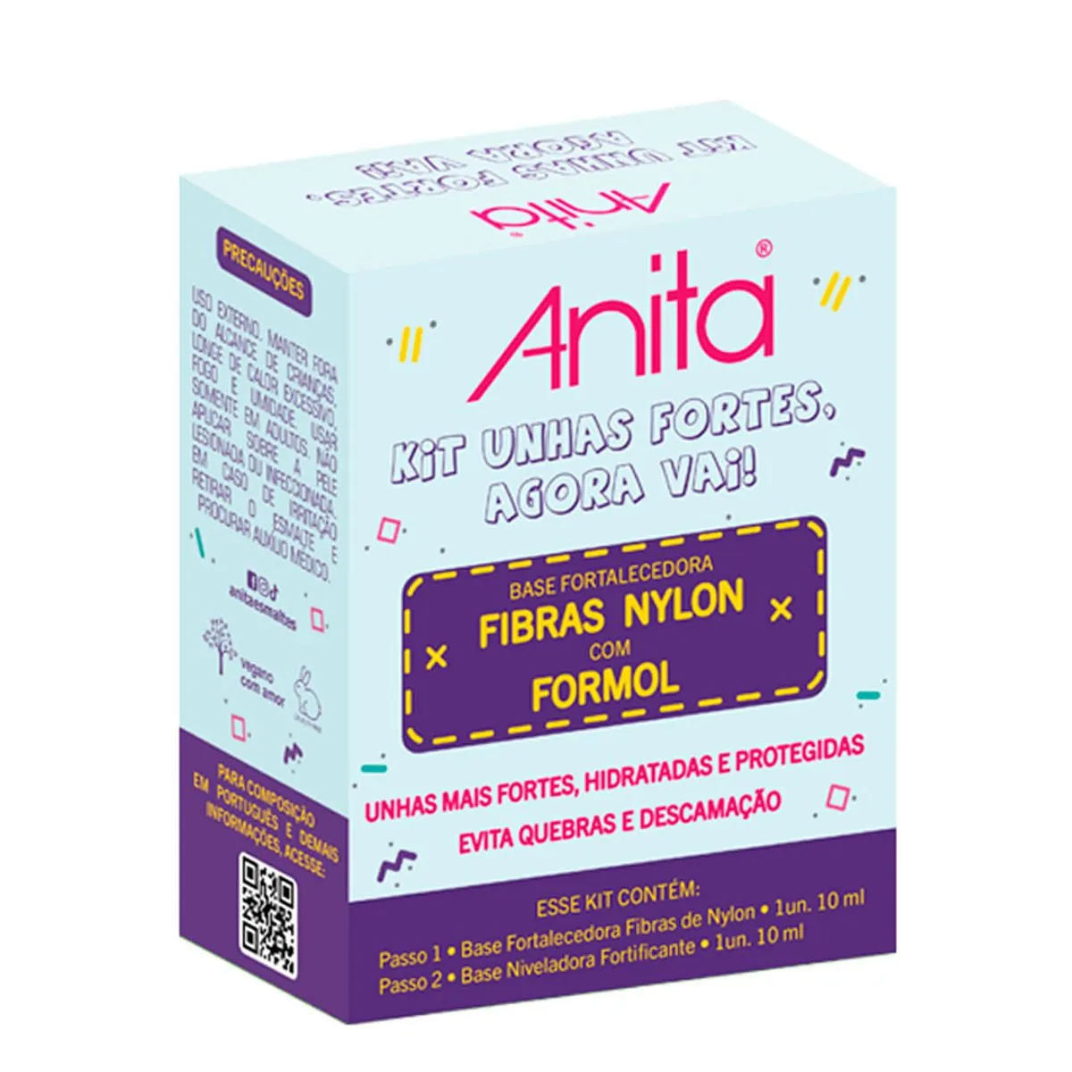 Esm Anita Trat Kit Unhas Fortes Agora Vai