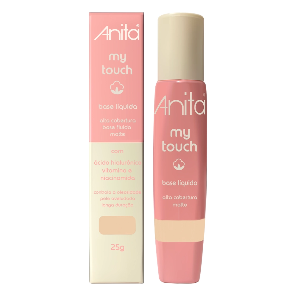 Base Liquida Anita My Touch Cor 02 25g