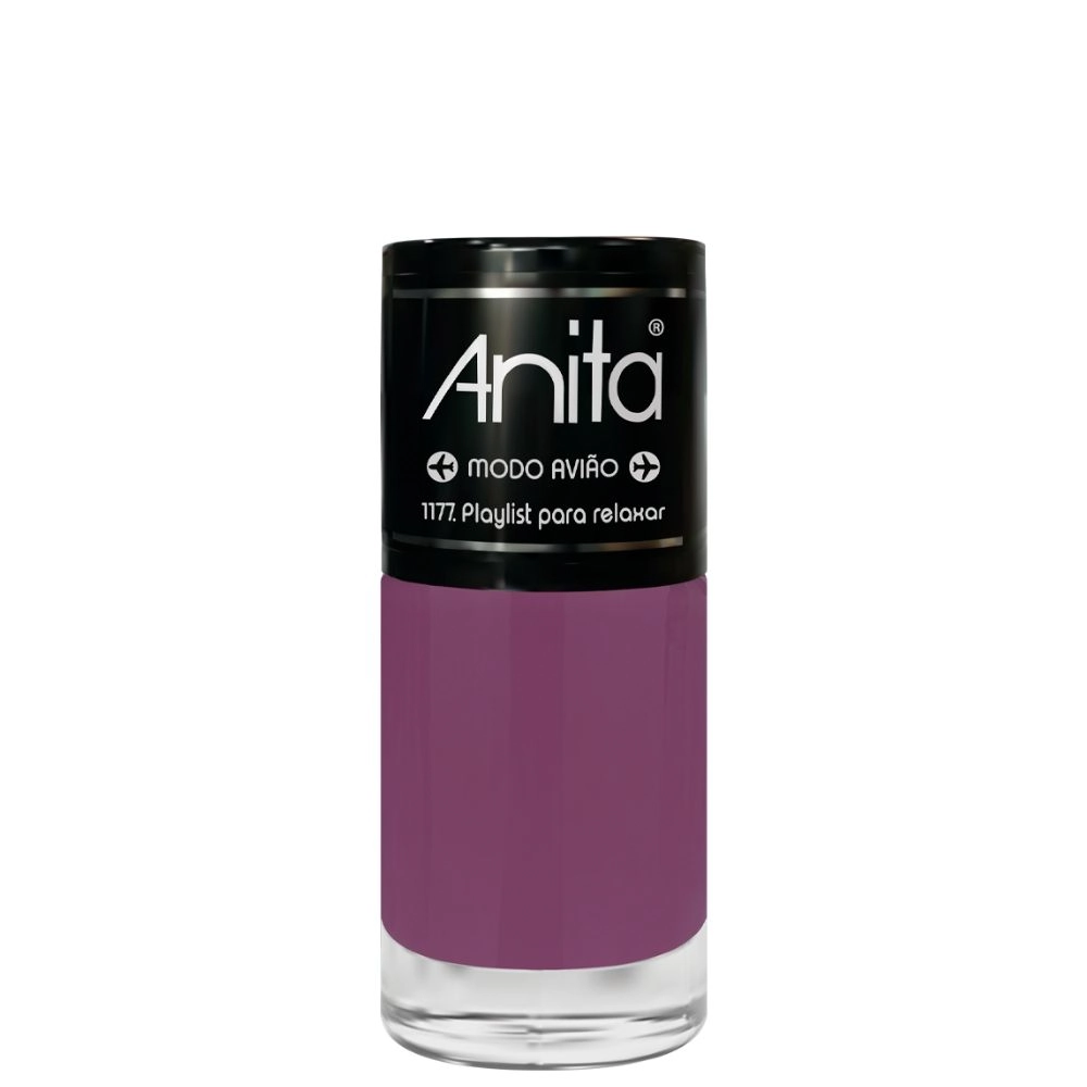 Esmalte Anita Cr Modo Aviao Playlist Para Relaxar 10ml