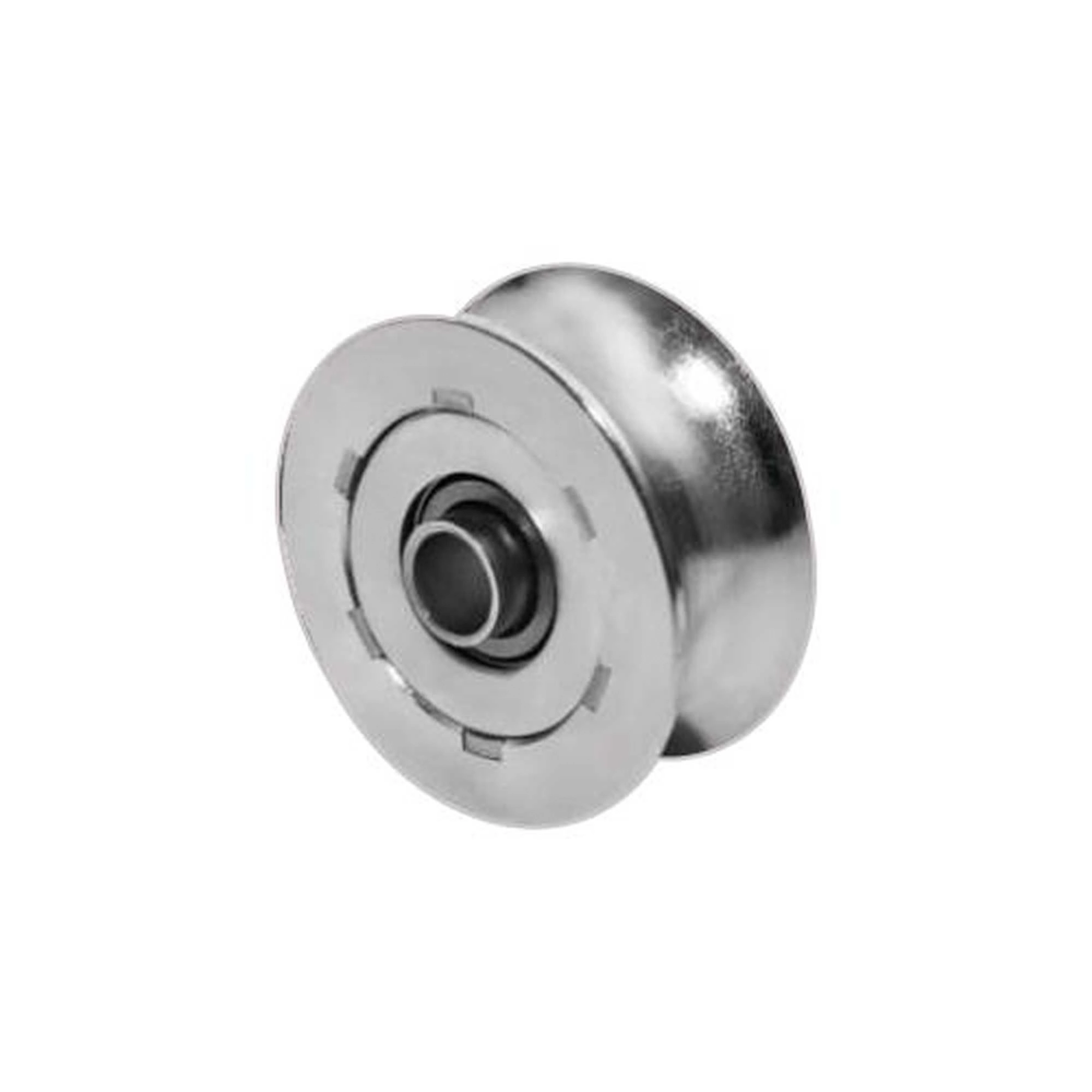 Roldana Ferro Maciça 50mm (2 ) Para Cano 1/2 - Uso Em Portões - Ferrosul