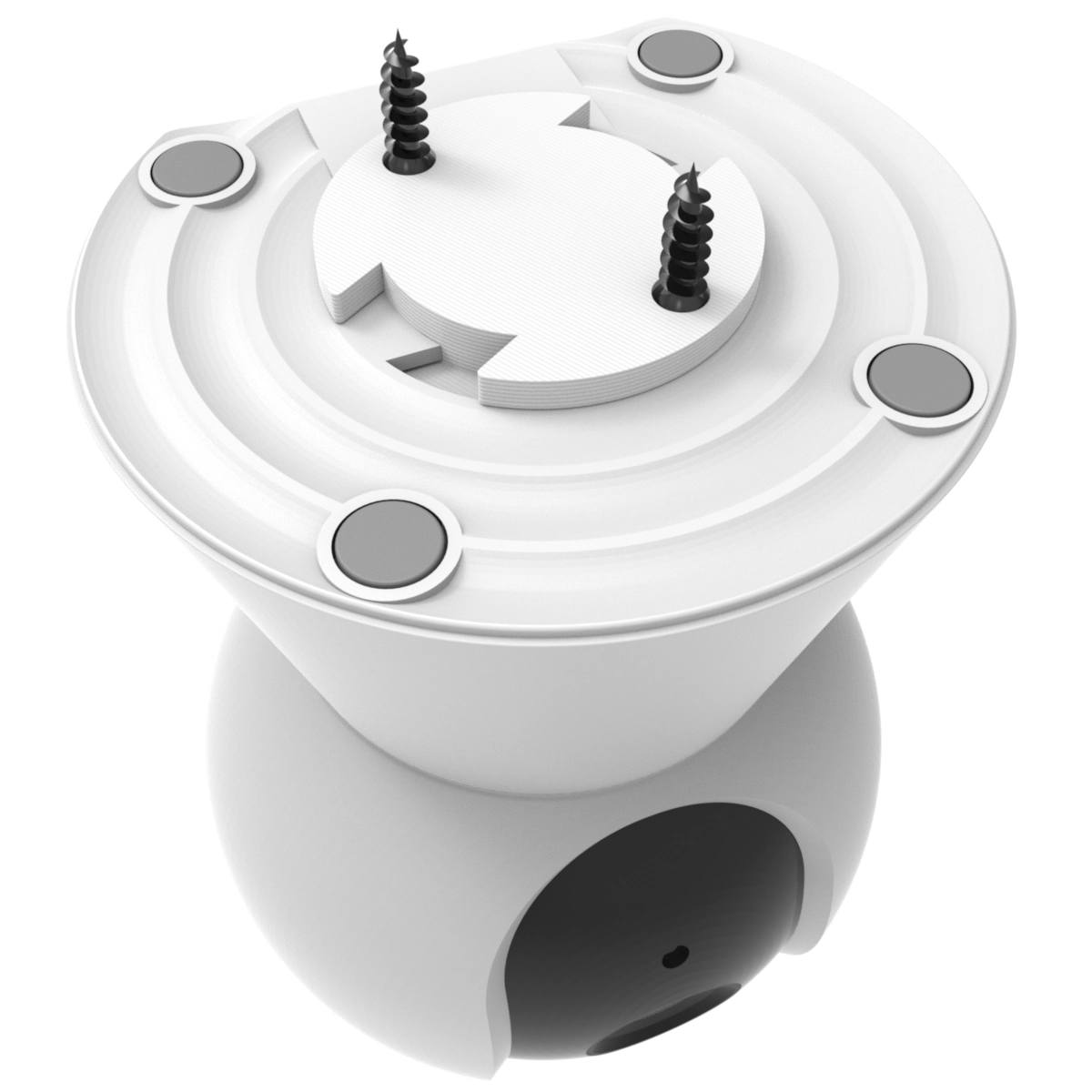 Suporte Trava Compativel Com Camera Positivo Smart Wi-fi 360º 2ªgeração Bot