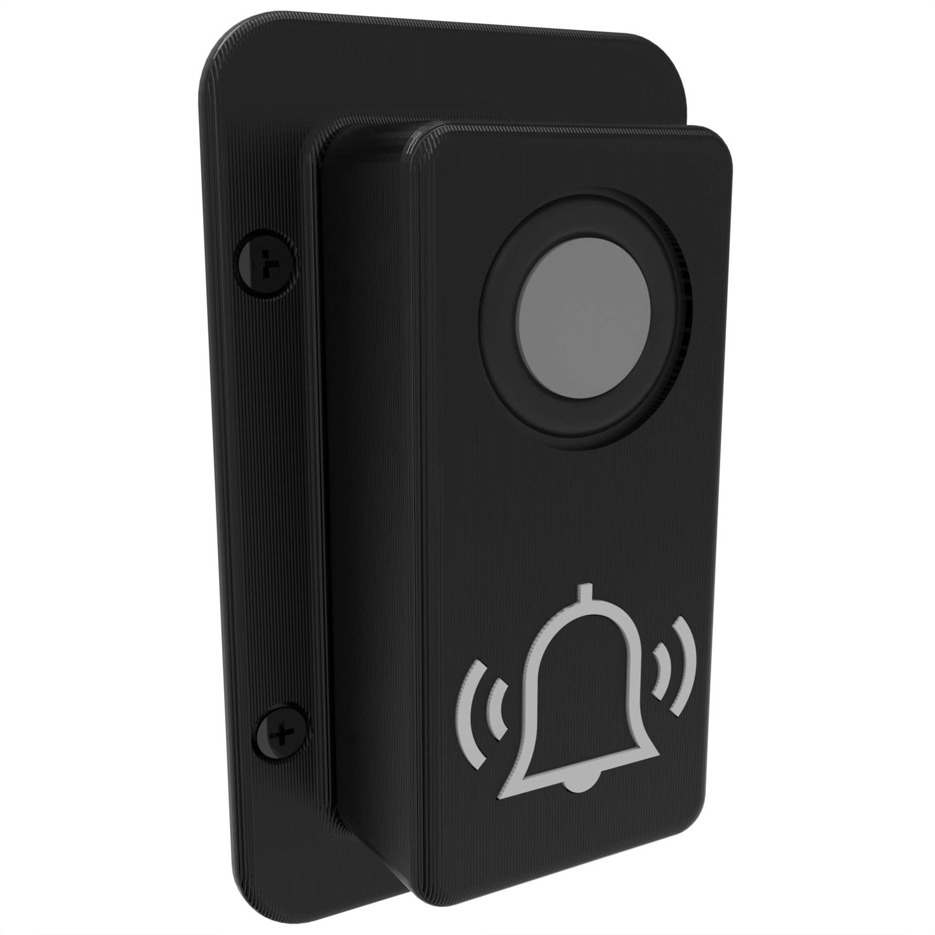 Protetor De Chuva Antivandalismo E Anti Furto Compatível Com Campainha Comfort Door - Artbox3d