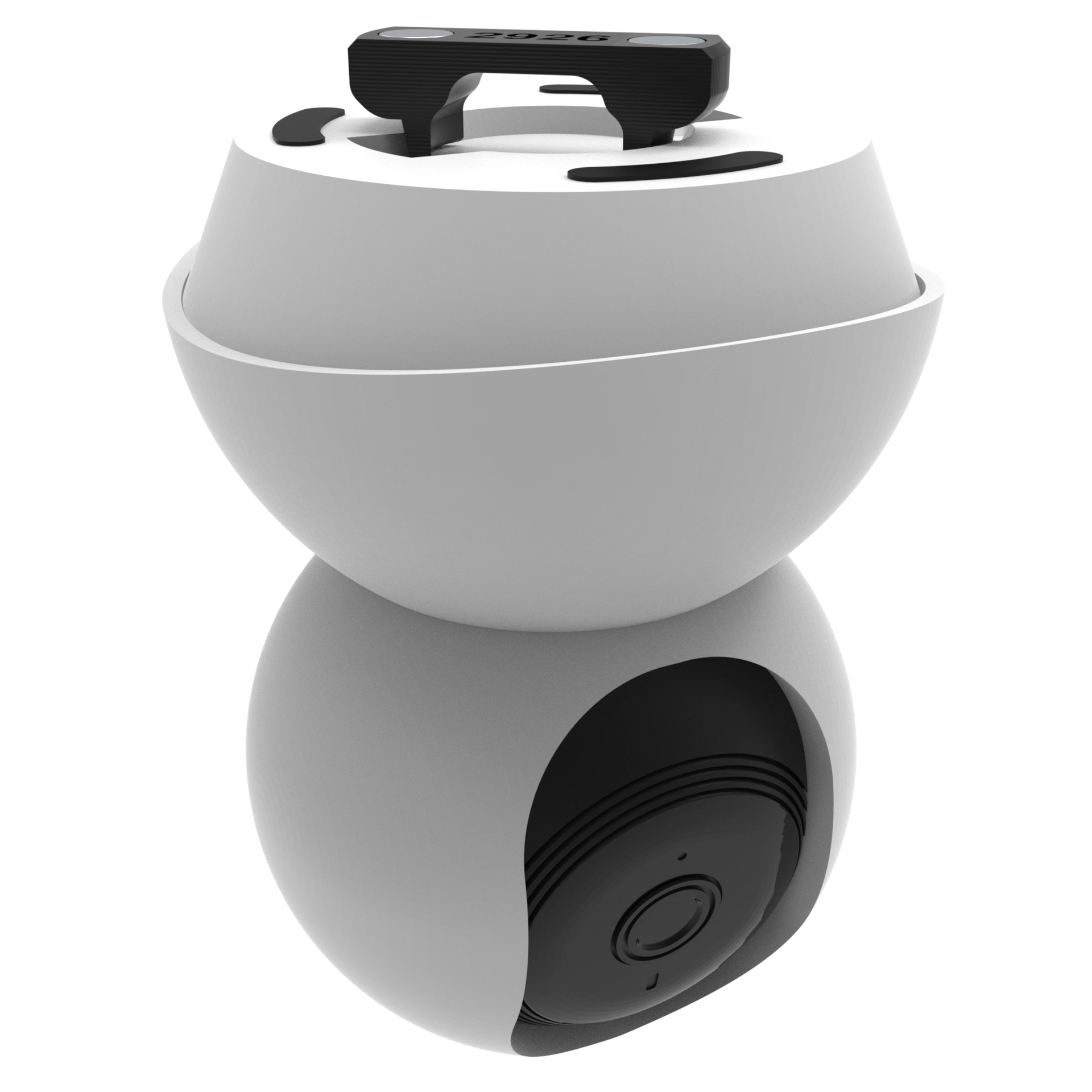 Suporte Base Apoio Magnético De Rápida Fixação 2 Ímãs Compatível Com Câmera Tplink Tapo C200 - Artbox3d