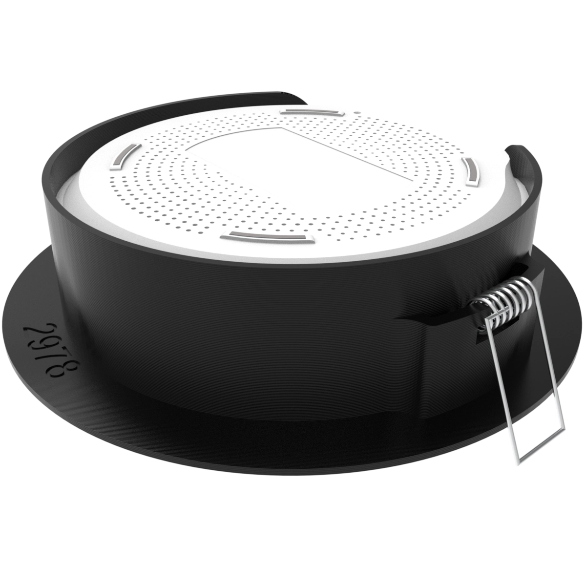Suporte Circular De Embutir No Teto Compatível Com Tp-link Deco M5 Para Roteador Wi-fi - ARTBOX3D