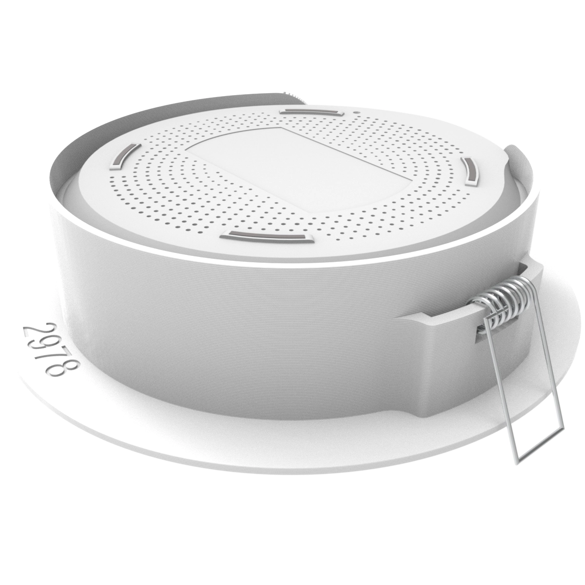 Suporte Circular De Embutir No Teto Compatível Com Tp-link Deco M5 Para Roteador Wi-fi - ARTBOX3D