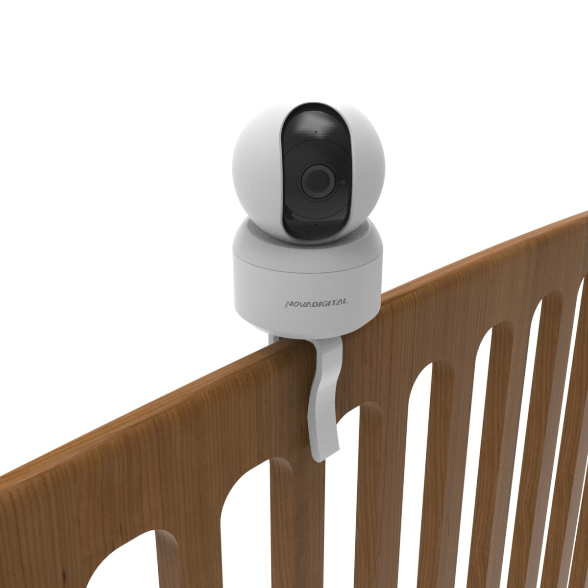 Suporte Adaptador Presilha Fixar Câmera Para Berço Compatível Com Câmera Nova Digital Cs355 A - Artbox3d