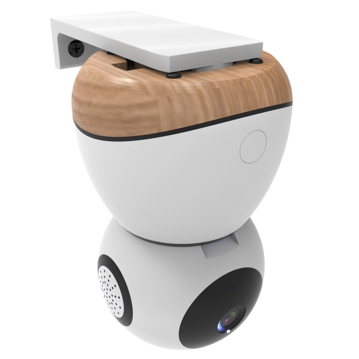 Suporte Stand De Parede Compatível Com Camera I2go E Maxi Cosi Cs09s Visão Noturna - Artbox3d