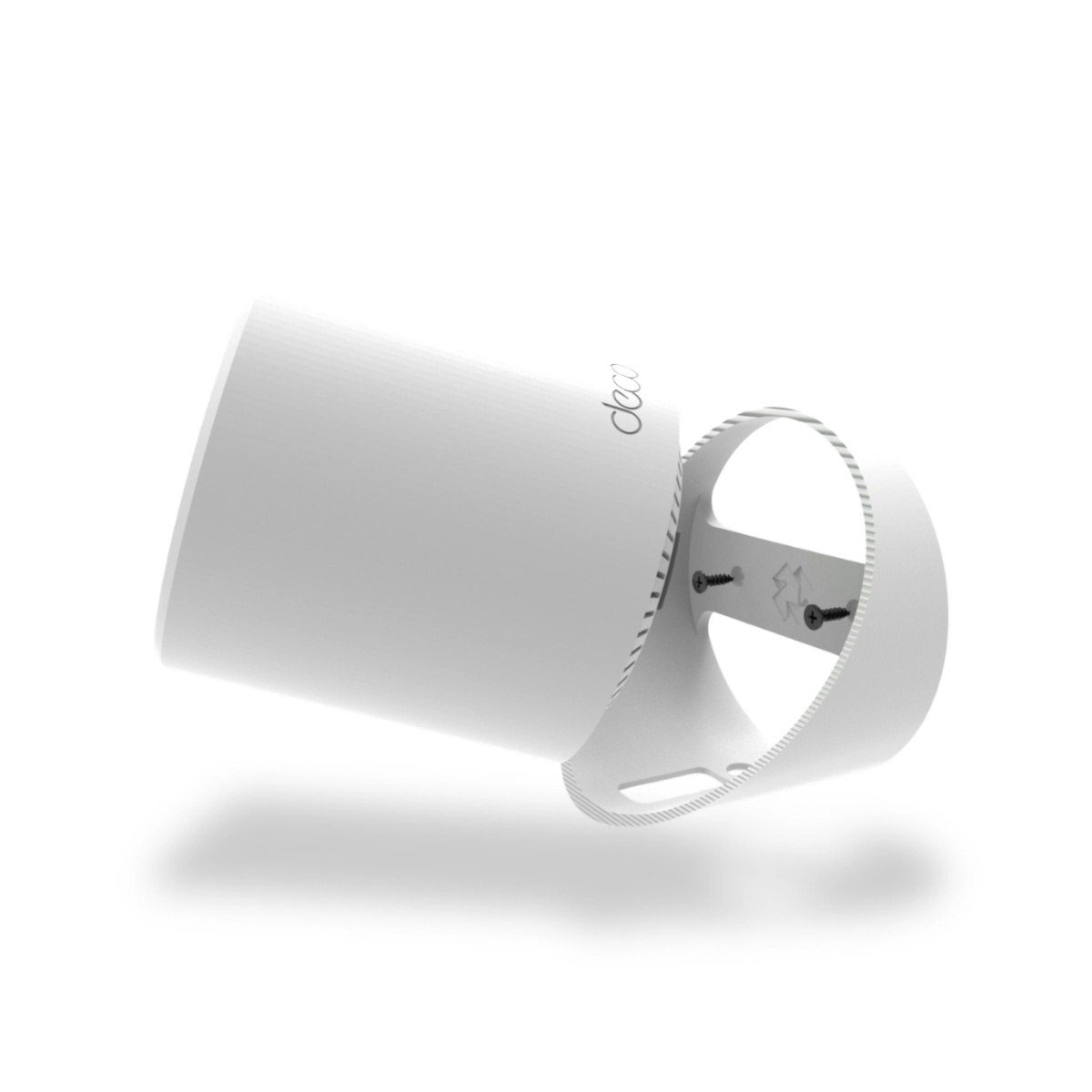 Suporte De Parede Compatível Com Roteador Modem Tp-link Deco Mesh X20; X50 Ou X60 - Artbox3d