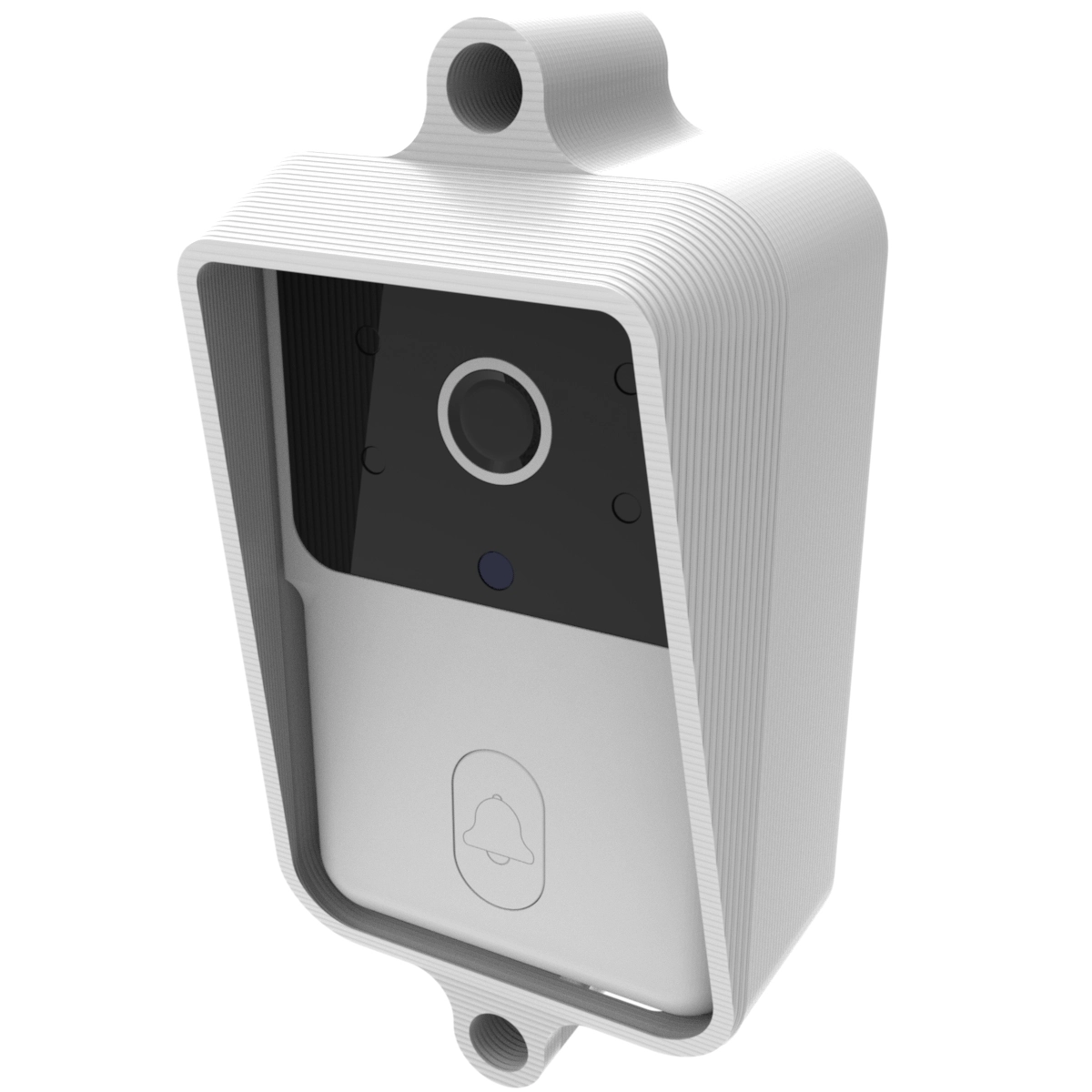 Case Protetor Anti Vandalismo E Furto Compatível Com Campainha X9 Xtronix E Tuya M9 - Artbox3d