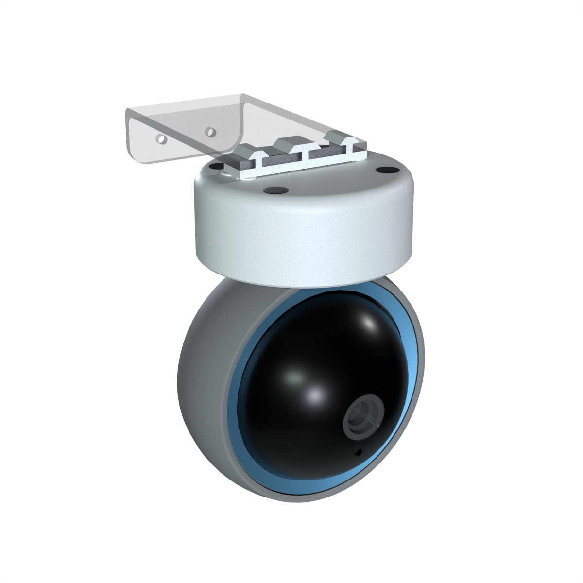 Suporte De Parede Compatível Câmera De Segurança Inteligente Wi-fi Nova Digital Cs360-b