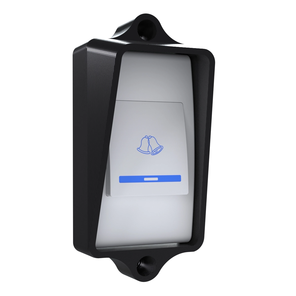 Case Protetor Antivandalismo Furto E Chuva Compatível Com Campainha Haiz - Artbox3d