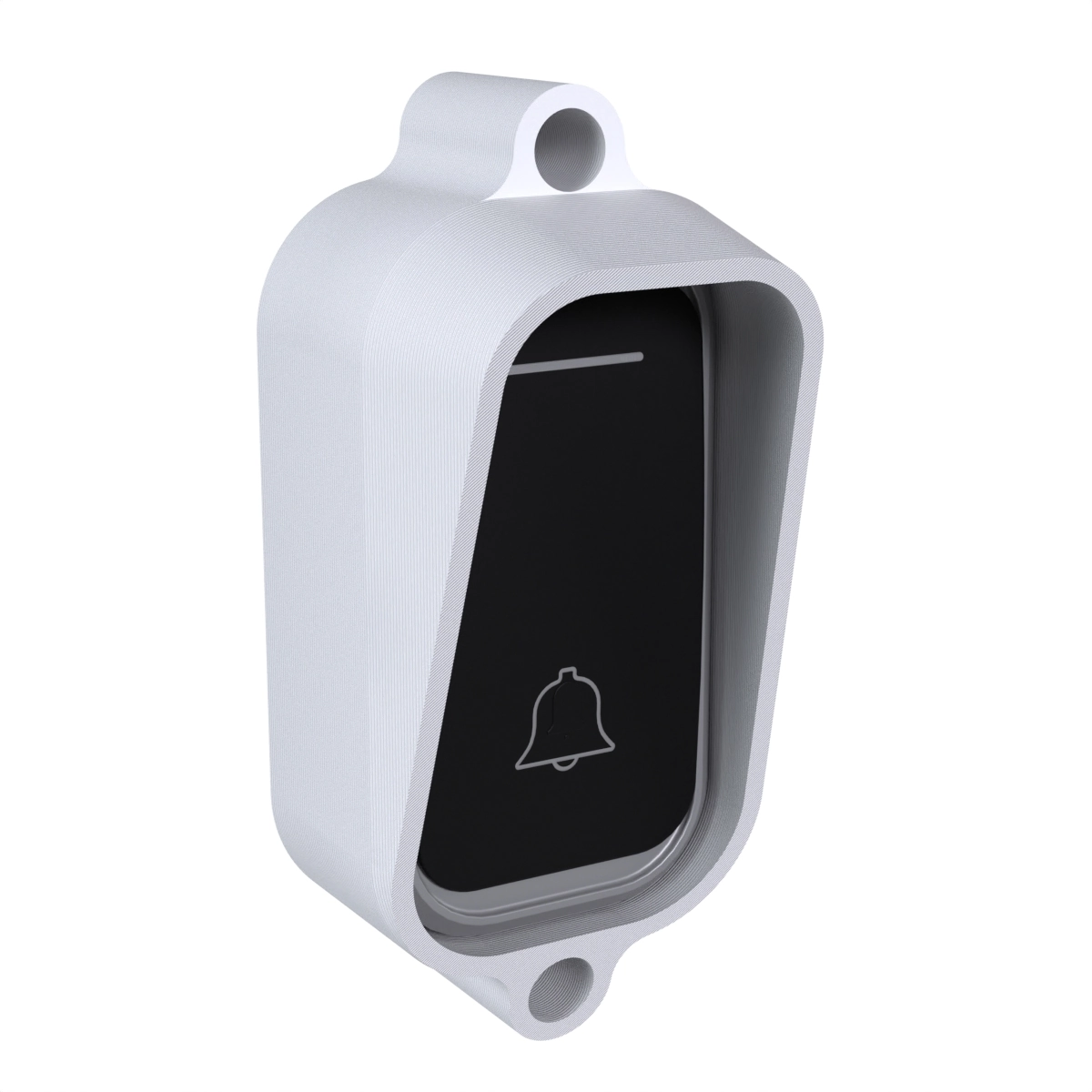 Case Protetor Antivandalismo Furto E Chuva Compatível Com Campainha Quanta Qtcw10 - Artbox3d