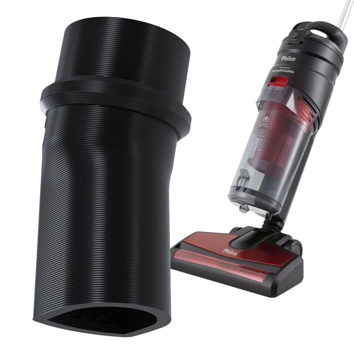 Peça De Reposição Suporte Giratório Para Bocal Compatível Com Aspirador De Pó Philco Pas 4000 V - Artbox3d