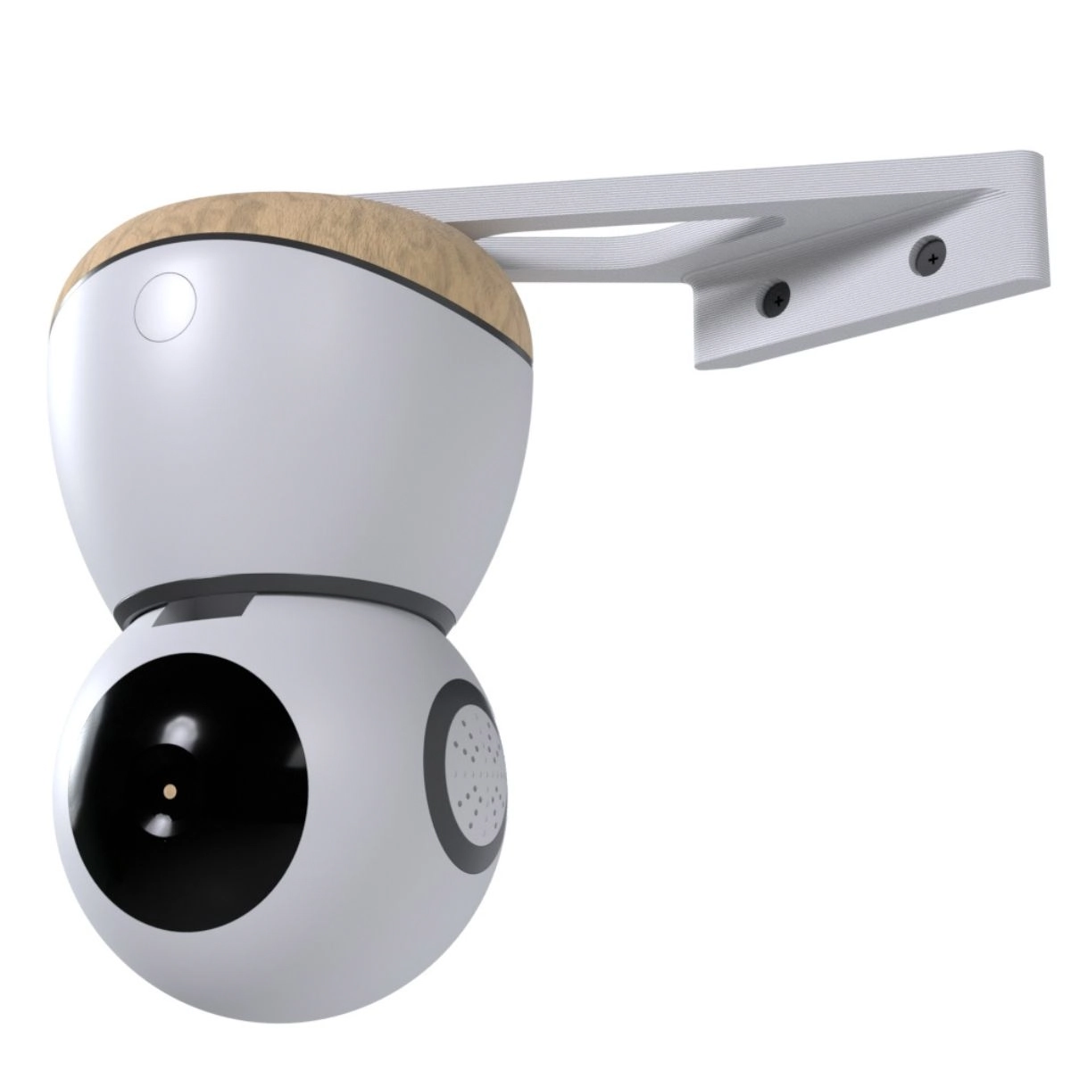 Suporte Para Quina De Parede Compatível Com Câmera I2go Smart Wi-fi E Maxi Cosi Cs09s