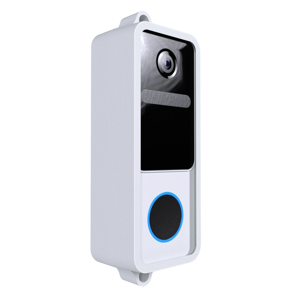 Suporte Protetor De Parede Antivandalismo Compatível Com Porteiro Campainha Aosu Video Doorbell Se V8e