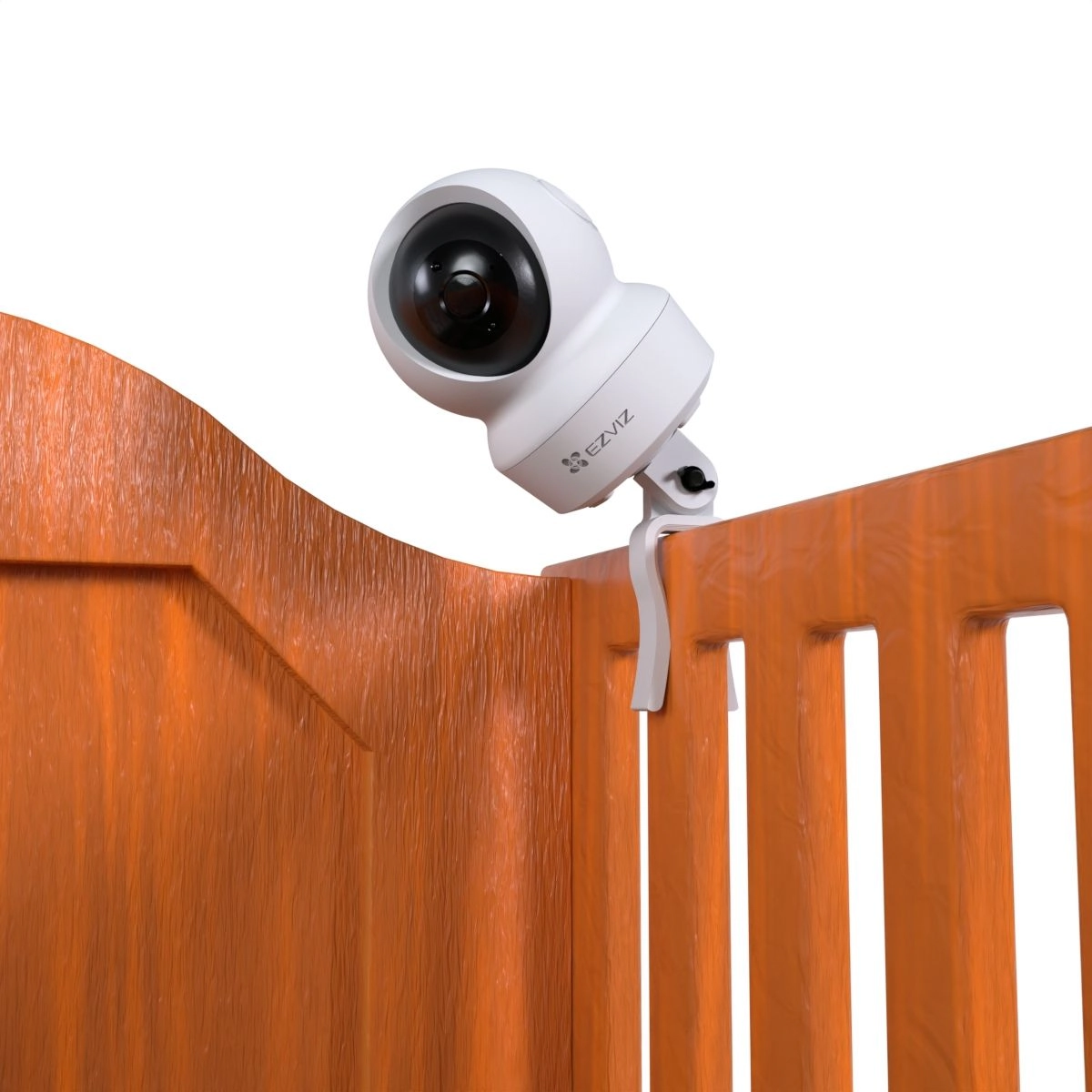 Suporte Angulável Tipo Presilha De Berço Compatível Com Câmera Inteligente Wi-fi Ezviz Cs-c6n