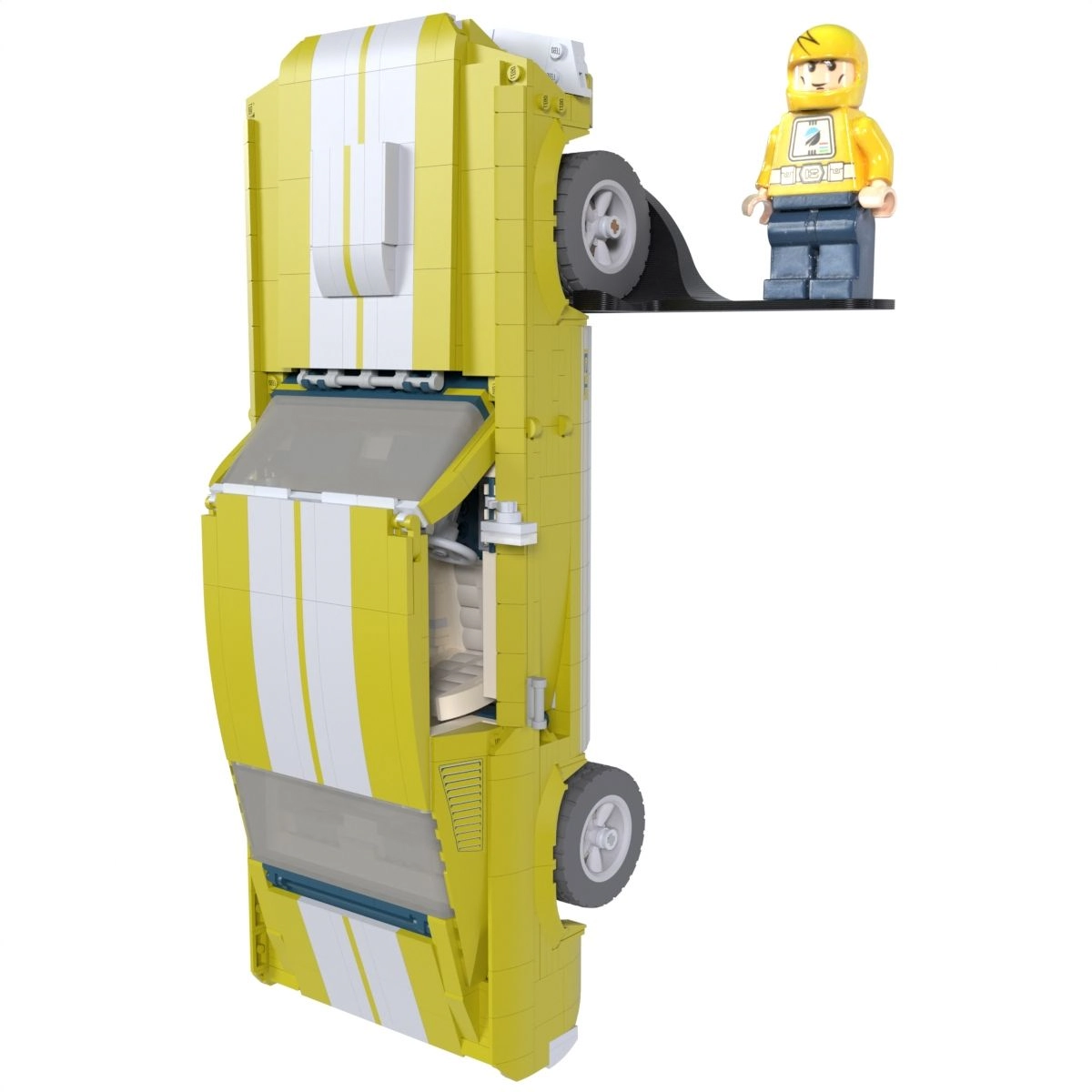Suporte Expositor De Parede Para Carrinho Carro Speed Champions Blocos De Montar