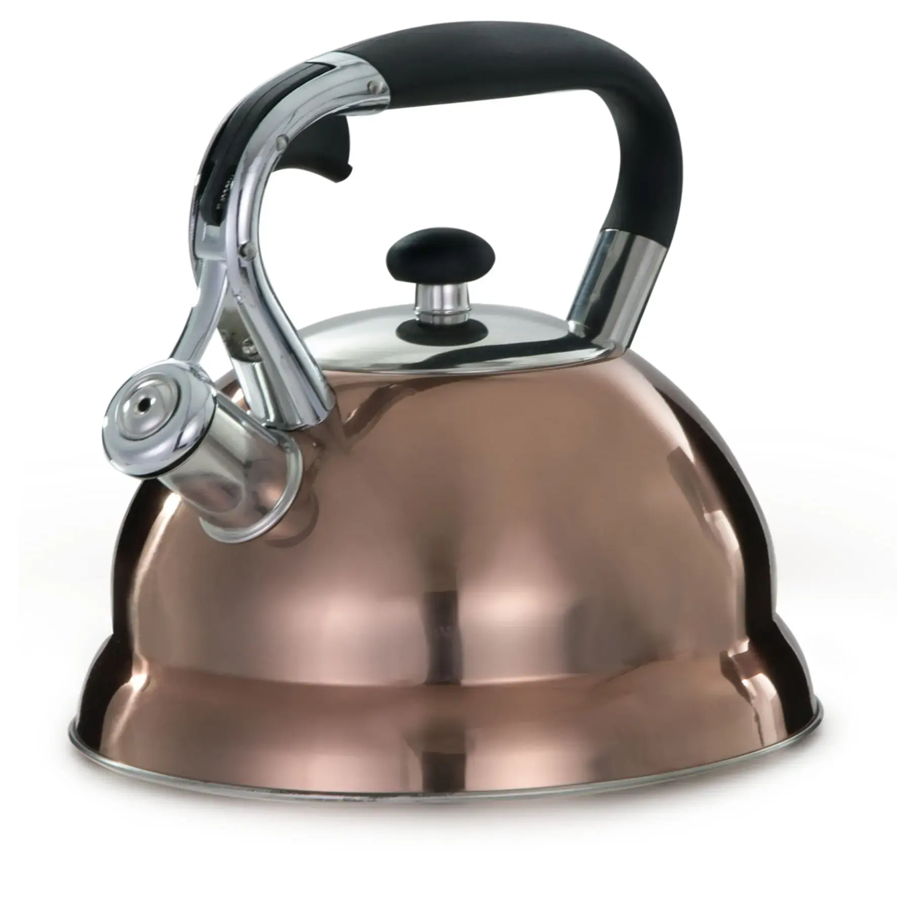 Chaleira Bronze Em Inox 3l