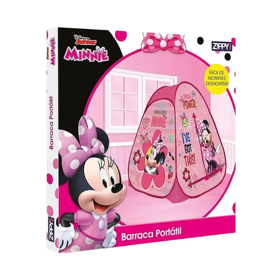 Barraca Portátil Infantil - Minnie - Disney - Zippy Toys