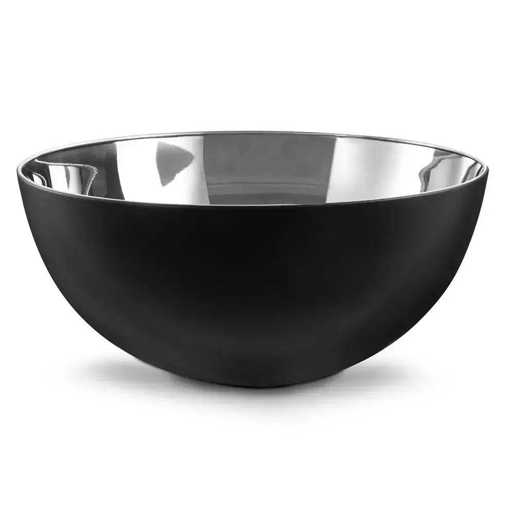 Tigela Bowl Multiuso Inox Black Saladeira Cozinha 24cm Mimo