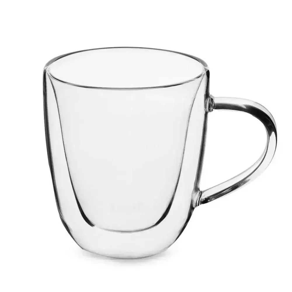 Conjunto de 2 xicaras para café ou chá parede dupla - 200 ml