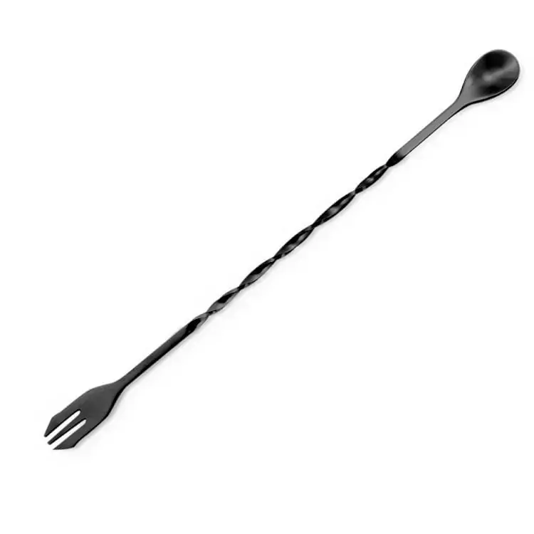 Colher Bailarina Inox Onix com Garfo 26cm - AC20293