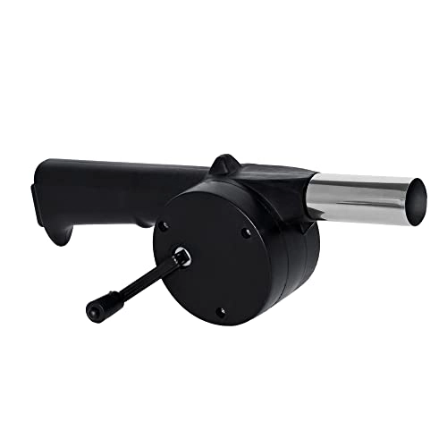 Mimo Style Soprador Para Churrasqueira Manual 24cm, Feito De Plástico E Metal De Alta Qualidade. Ace