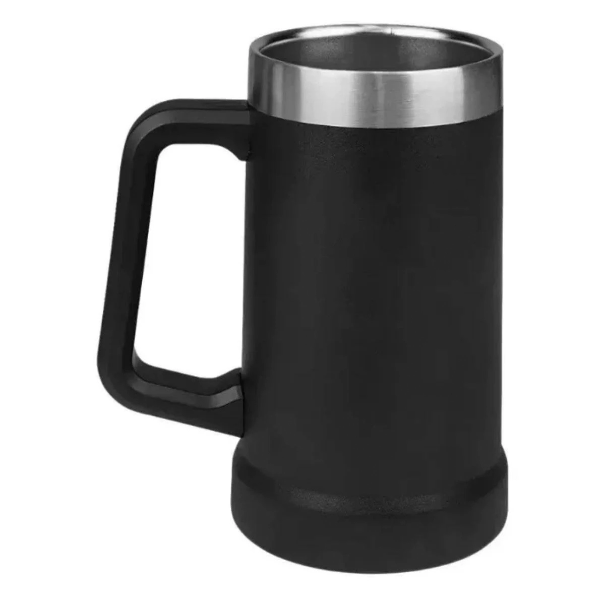 Caneca Termica Cerveja Inox Black 700ml Aj22090 7992 Mimo