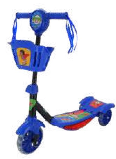 Patinete Cestinha/luz Mini Herois Ref.8729
