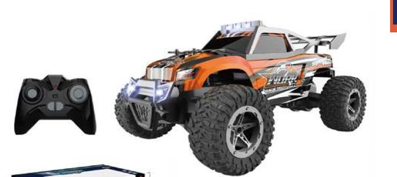 Carro C/controle Remotomonster Pick Up 7 C/bateria Ref.9158