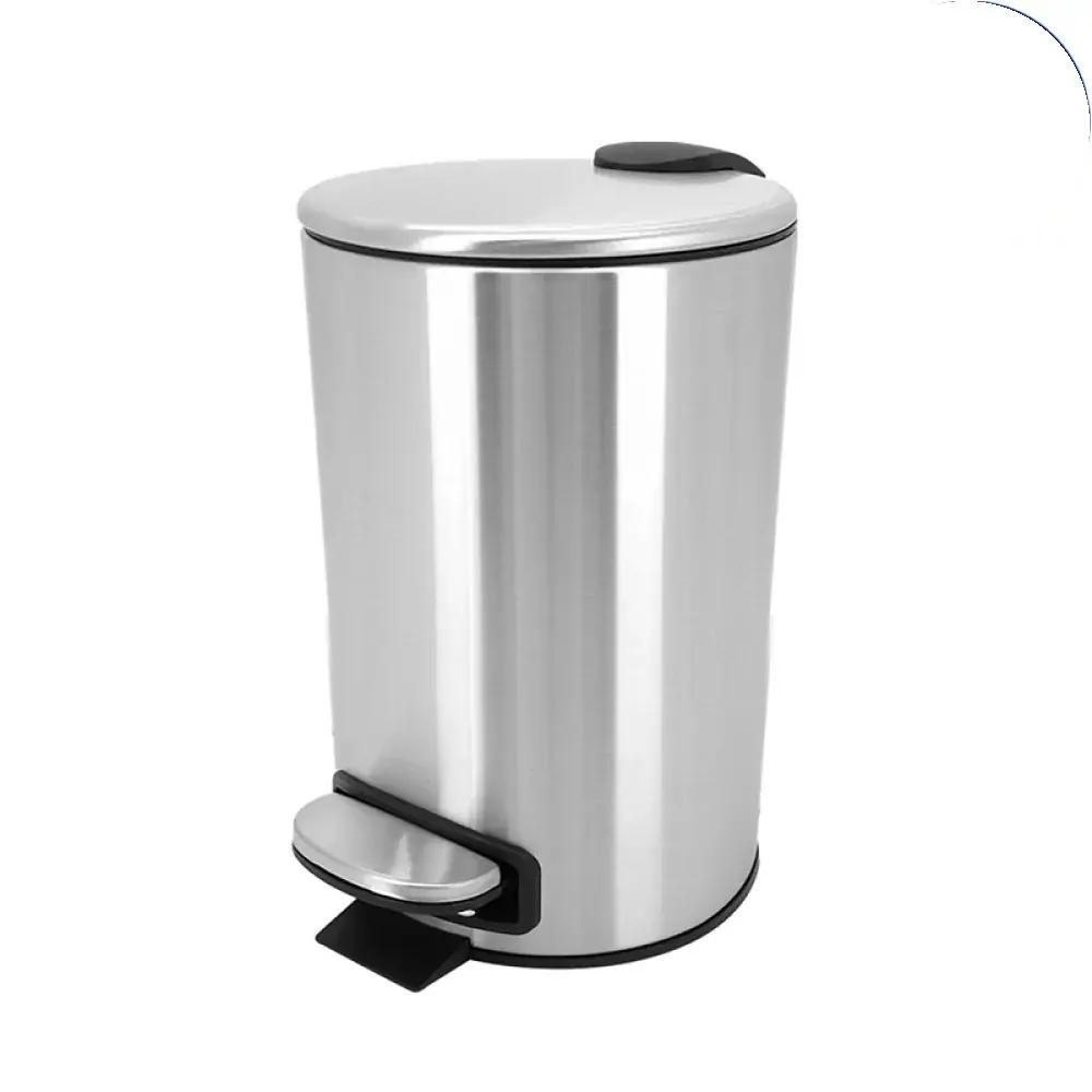 Lixeira Inox 12l C/pedal