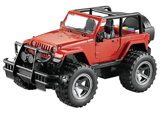 Cf23117 Carro Jipe Off Road Vermelho