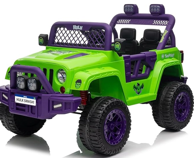 Ce23332 Carro Eletrico Jipe Hulk 12v R/c