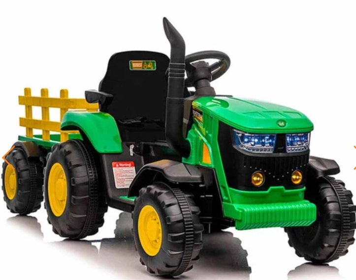 Trator El Inf 12v C R Ver Amarel