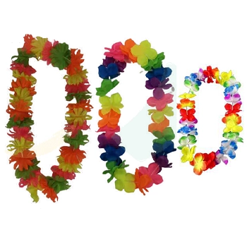 Colar Hawaiano Color Esp Pa0003 Bazar 1x1un