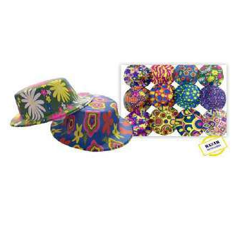 Chapeu Malandro Colorido Ref.pa0087/yhd7902
