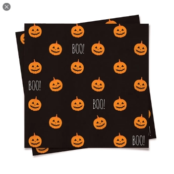 Guardanapo Halloween 33x33cm C/20 Bazar