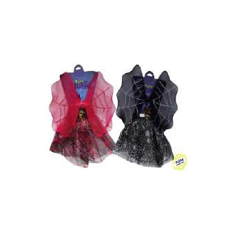 Fantasia Halloween C/asa Preto/verm Ref.pa6789 Rb