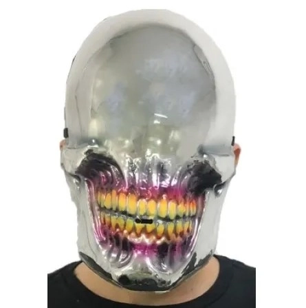 Mascara Monstro S/olhos Prata Bazar Importadora