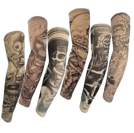 Luva Estampada Sortida Tatuagem Bazar Importadora