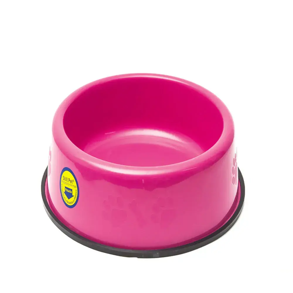 Comedouro e Bebedouro Pesado Tudo Pet Rosa