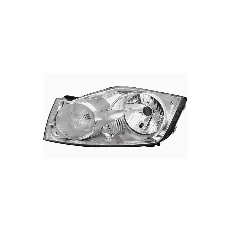 Farol Principal FORD ECOSPORT Lado Esquerdo Máscara Cromada - CAMBUCI IMPORTS 057351