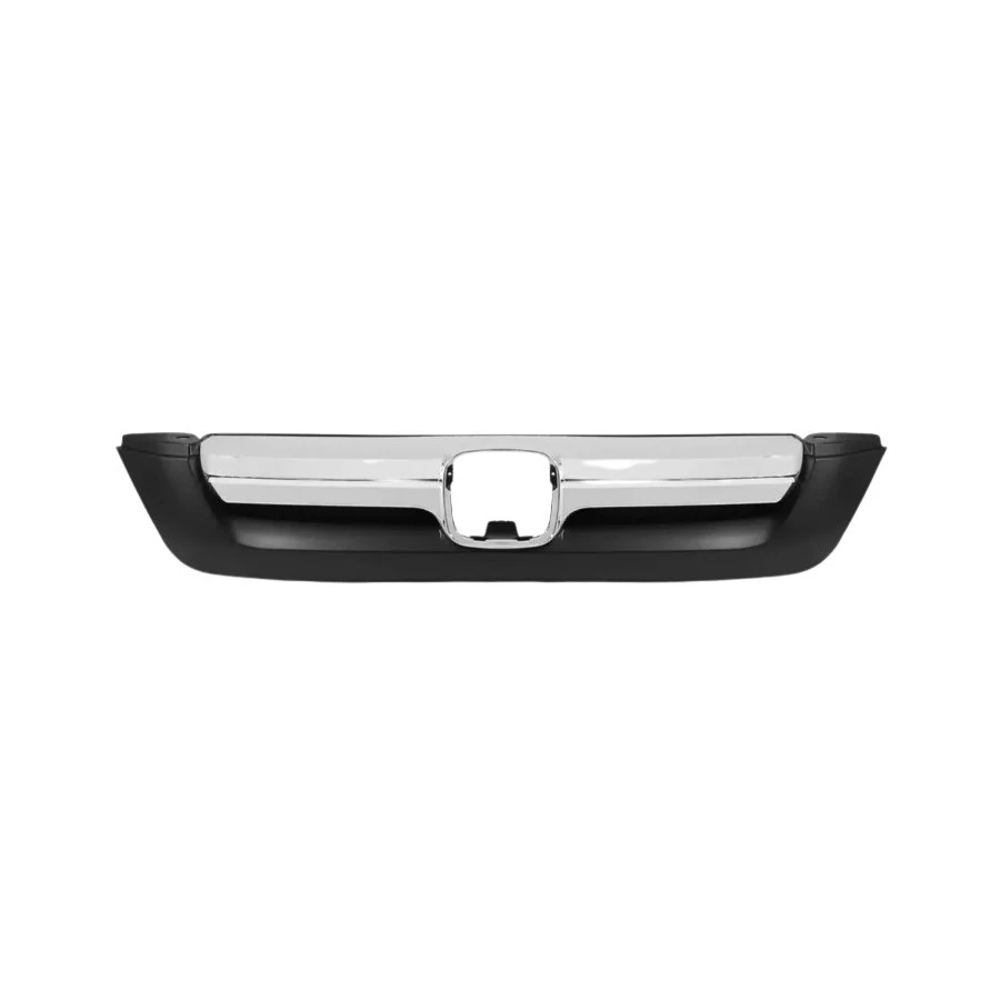 Grade do Radiador HONDA CRV Preto com Moldura Cromada - CAMBUCI IMPORTS 058161