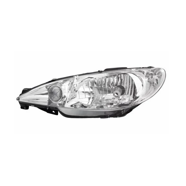 Farol Principal PEUGEOT 206/206 SW Lado Esquerdo H4 - CAMBUCI IMPORTS 058499