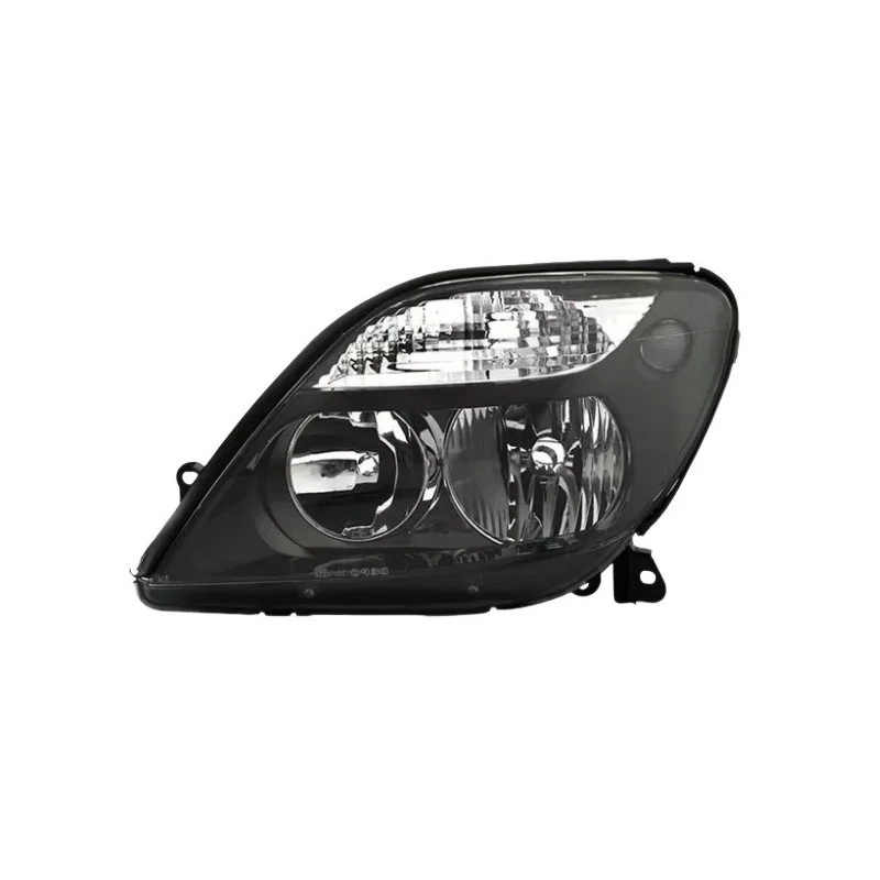 Farol Principal RENAULT SCENIC Lado Esquerdo Máscara Negra Regulagem Manual H4+H1 - CAMBUCI IMPORTS 058504