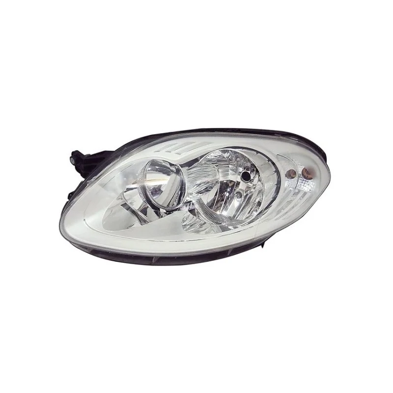 Farol Principal FIAT PALIO Lado Esquerdo Máscara Cromada - CAMBUCI IMPORTS 040949