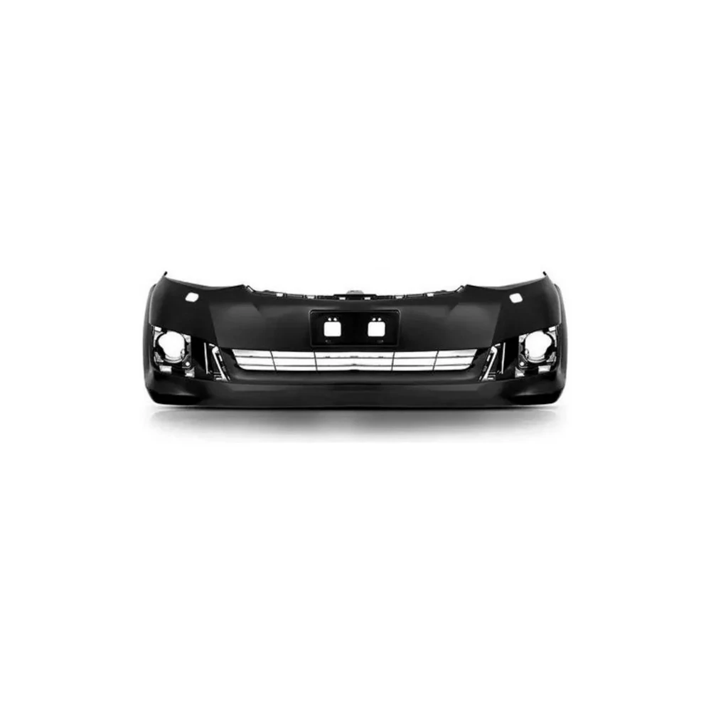 Para-choque Dianteiro TOYOTA HILUX Preto Liso sem Furo - CAMBUCI IMPORTS 059303